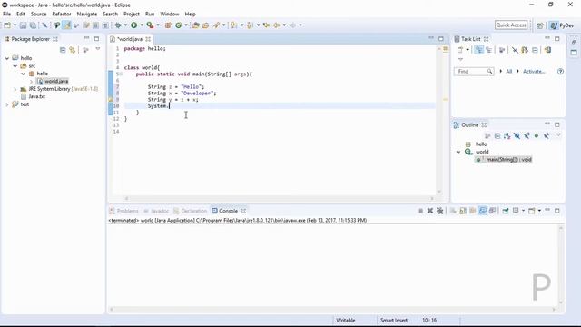 09 Java Course - String Concatenation смотреть онлайн