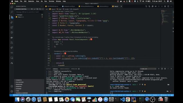 Deep dive into web workers (React version) смотреть онлайн