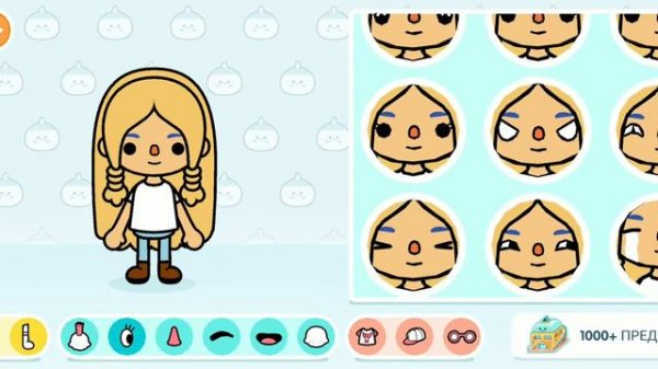 делаю персонажа в Тока Бока❤🙃