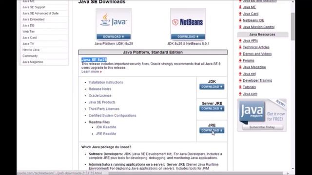 javainstallation смотреть онлайн