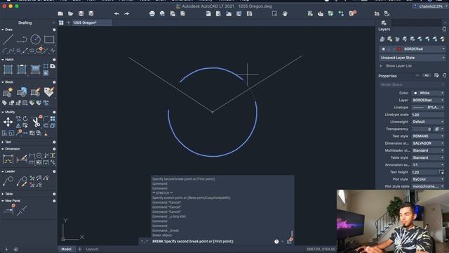 AutoCAD LT Tutorials: Break and Extend смотреть онлайн