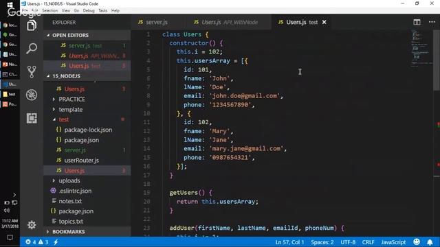 Building REST APIs with NodeJS and ExpressJS | REST API Tutorial смотреть онлайн