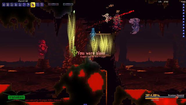 100%AFK Cheese-Boss Brimstone Elemental Extrem Revengeance Death Guide Mod-Terraria CalamityMod смотреть онлайн