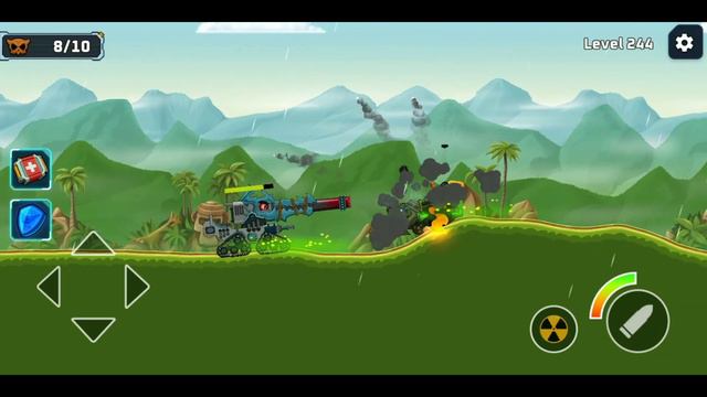 История и создание монстра КВ-44М - Мультики про танки cartoon about tanks level 243 VS 244 🥵🥵 смотреть онлайн