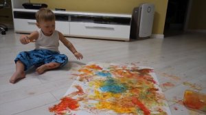 Раскрасили весь дом / Пальчиковые краски