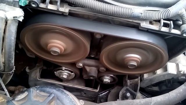 Приора. Работа ГРМ. Вероятно заклинил натяжной ролик смотреть онлайн