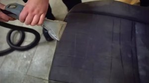 Химчистка сидения своими руками