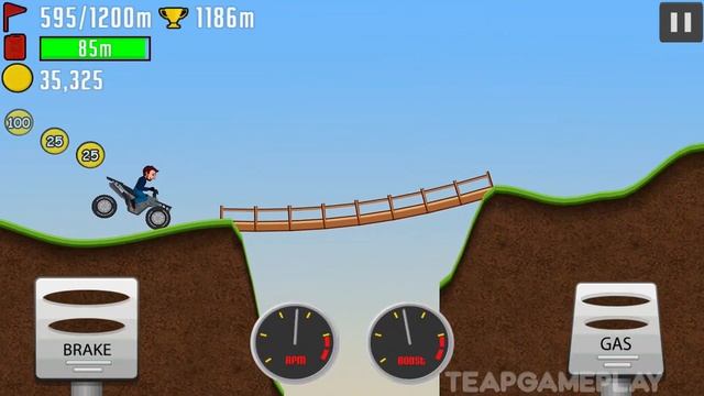 Hill Racing Offroad Car Driving - Gameplay Walkthrough Part 4 - Motocross Bike (iOS, Android) смотреть онлайн