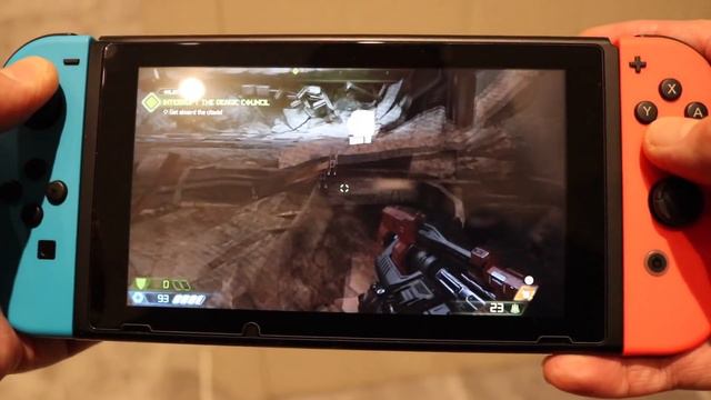 DOOM Eternal Handheld Gameplay! How Does It Run on Nintendo Switch? смотреть онлайн