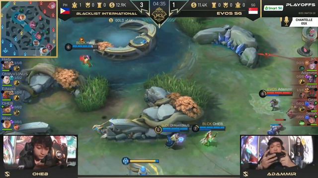 BLACKLIST VS EVOS SG [TAGALOG] GAME 1 | M3 MLBB WORLD CHAMPIONSHIP 2021 смотреть онлайн