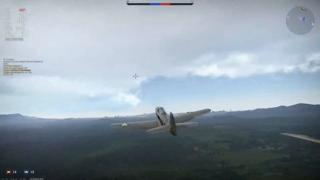 RNGaijined - P-400 War Thunder Gameplay смотреть онлайн