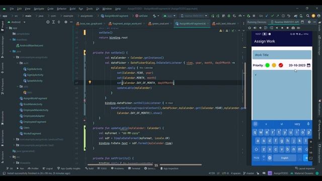 Assigning work to employees | Kotlin , Firebase DataBase , RealtimeDB| Part 6 смотреть онлайн