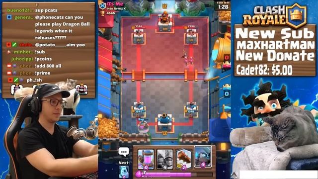 Mini Pekka, MEGA DAMAGE! - Clash Royale смотреть онлайн