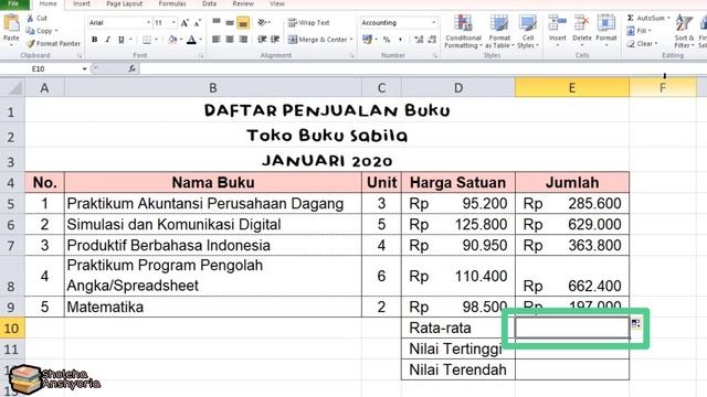 Rumus Statistika Pada Microsoft Excel смотреть онлайн