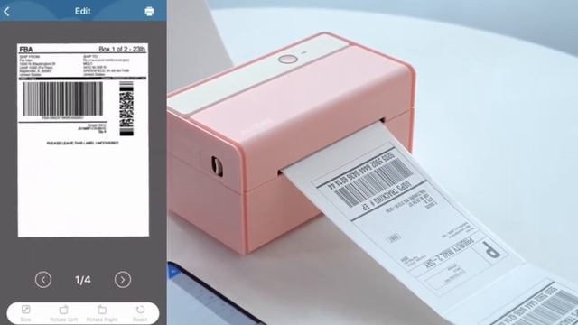 JADENS Bluetooth Thermal Shipping Label Printer: REVIEW! смотреть онлайн