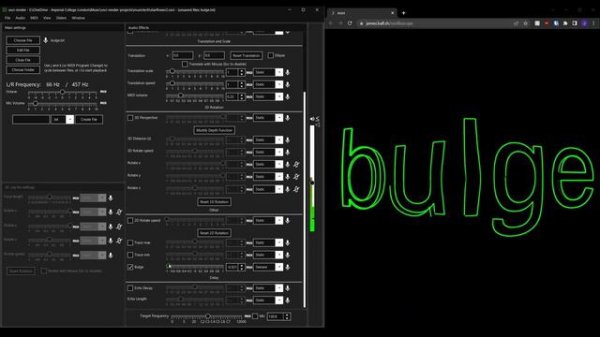 Osci-Render: New Features and Improvements