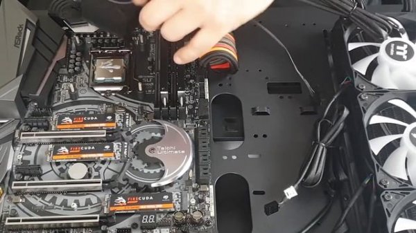 Worlds first CPU and memory AIO Thermaltake Floe RC 360 HOW TO Install Guide by IST.Modz
