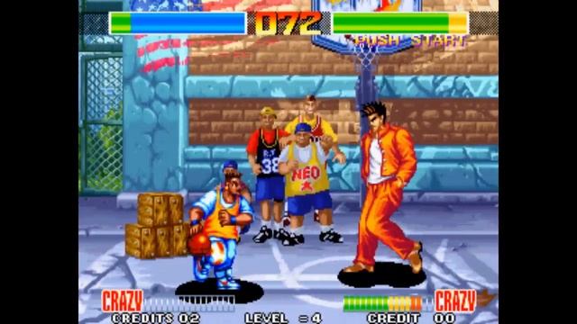 Aggressors of Dark Kombat / 痛快GANGAN行進曲 - Longplay 1cc NEO GEO (ADK, 1994) Joe Kusanagi Walkthrough смотреть онлайн