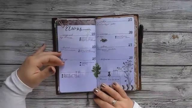 Обзор моего блокнота Мидори Traveler`s notebook смотреть онлайн