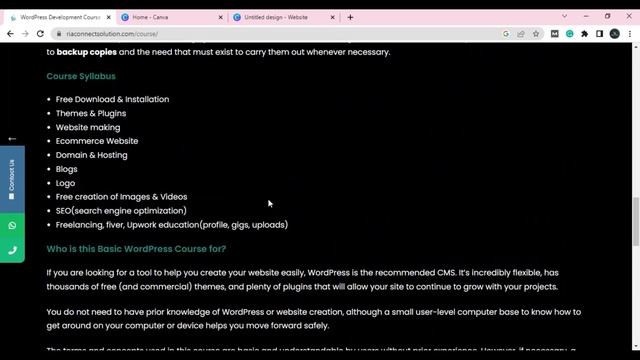 Create Course Page in WordPress| Registration| 2022| WordPress Tutorial for Beginners| Beta Editor смотреть онлайн