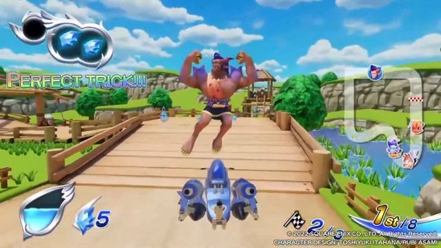 Chocobo GP Crazy Moments: How Can the AI Fall Off Chocobo Farm?! смотреть онлайн