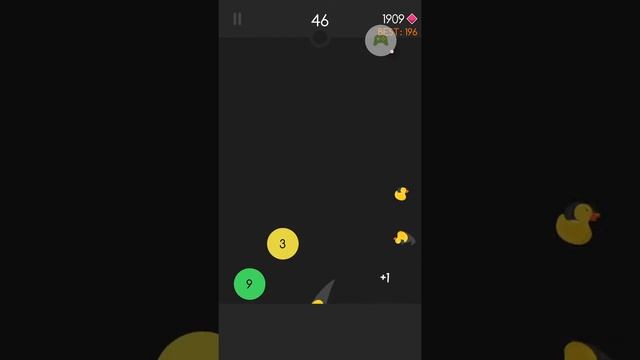 Score 72 (Duck ball!!) - Falling Ballz Android Gameplay (Ketchapp Games) смотреть онлайн