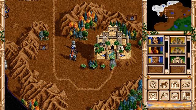 Heroes of might and magic 2 expansion campaign - Descendants part 6- Ivory Gates смотреть онлайн