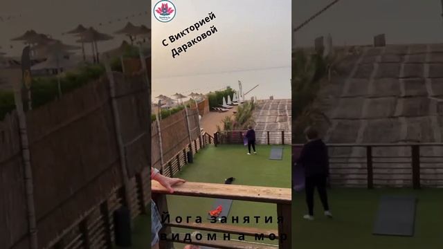 Йога Ретрит на Красном море. Занимаемся йогой на берегу моря. смотреть онлайн