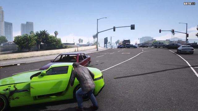 Benefactor Surano E-Motion (Mercedes SLS AMG E-CELL prototype) | GTA V Lore Friendly Car Mods | PC смотреть онлайн