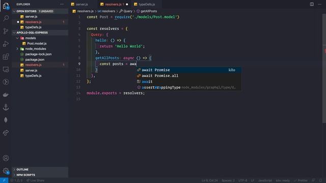 Complete GraphQL API tutorial using Apollo Express and MongoDB смотреть онлайн