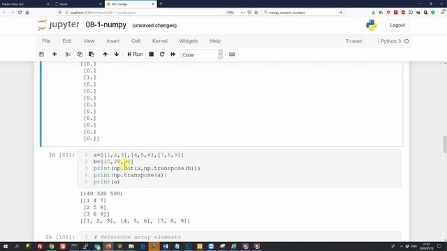 Python programming 08-01 - Numpy and Data Structures смотреть онлайн