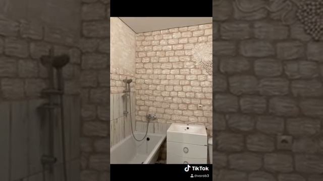 Барельеф камни виноград. Своимируками.Ремонт дизайн . Ванная комната смотреть онлайн