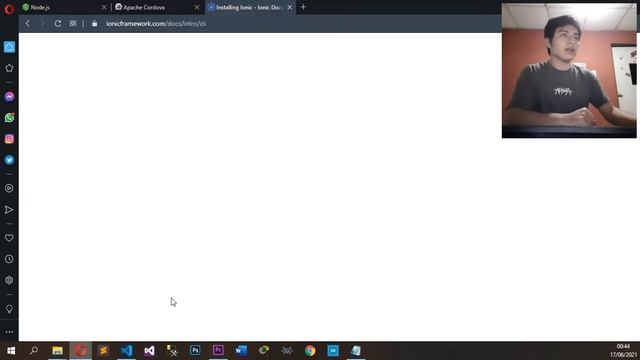 Tutorial de Instalación de Ionic, Apache Cordova y Node Js | Programación Estructurada смотреть онлайн