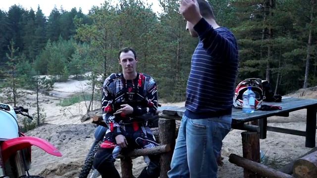 Vlad Tankodrom Motocross rider Test Honda CRF450R 2008 смотреть онлайн