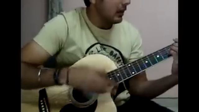 HUM MEIN HAI HERO (HERO HONDA COMMERCIAL SONG) ON GUITAR смотреть онлайн