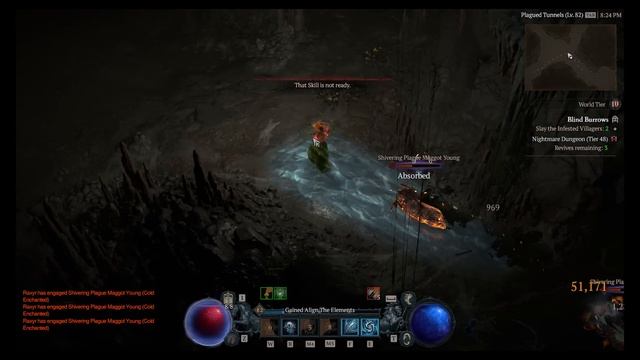 Frozen Orb Sorceress build DESTROYS Tier 48(20 level diff) NM Dungeon смотреть онлайн