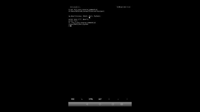 Join and Reverse Command use in Perl Scripting Language смотреть онлайн