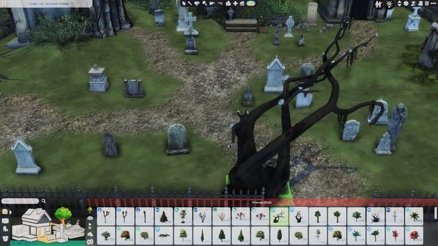 я обожаю КЛАДБИЩА ??// sims 4 cemetery смотреть онлайн