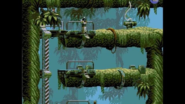 Flashback (DOS) Walkthrough - Level 01 смотреть онлайн