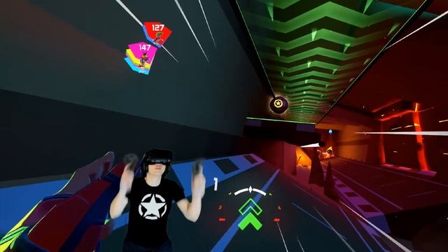 Sprint Vector VR Gameplay (HTC Vive Virtual Reality Parkour Game) смотреть онлайн