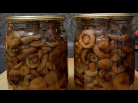Маринованные грибы рыжики, на зиму. смотреть онлайн
