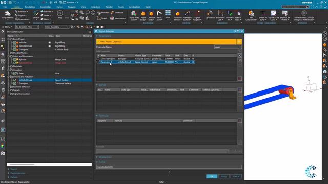 NX Mechatronics Concept Designer Tutorial 1 - Transport Conveyor