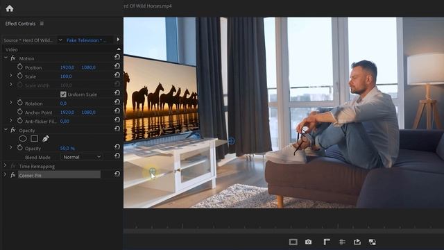 How to FAKE a TELEVISION SCREEN (Premiere Pro Tutorial) смотреть онлайн