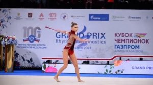 Дина Аверина - Булавы -Гранд При по художественной гимнастике 2023 Москва