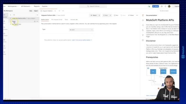 Getting started, access & fork into your own workspace | Anypoint Platform APIs Postman collections смотреть онлайн