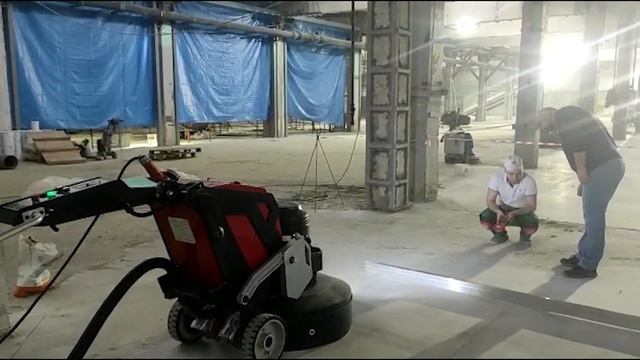 Шлифовально-полировальная машина для бетона на дистанционном управлении Rodiama RDM-P850RHE смотреть онлайн