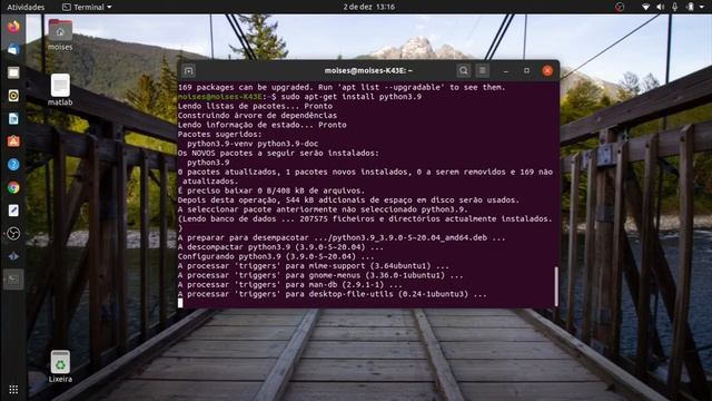 Python 3.9 - Instalação no Ubuntu 20.04 LTS смотреть онлайн