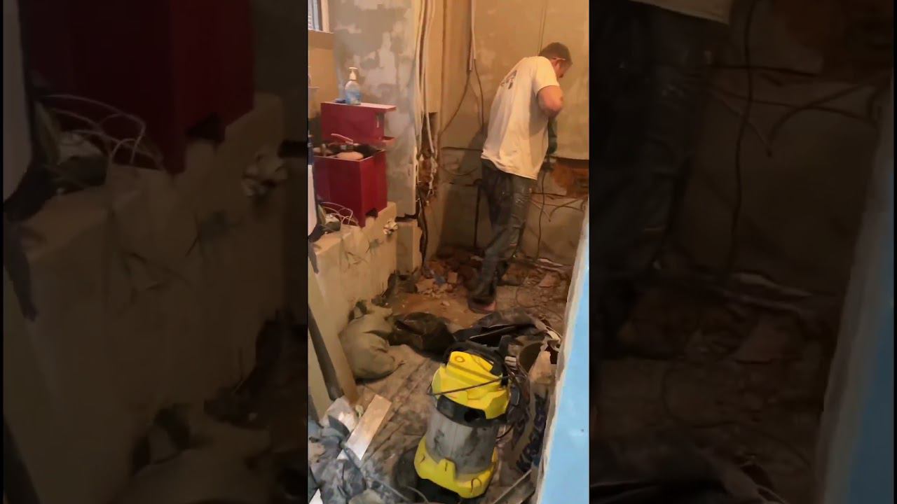 Процесс преобразования старой квартиры в современную с качественным ремонтом | До-После ремонта смотреть онлайн