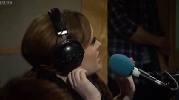 Adele speaking with her strong accent