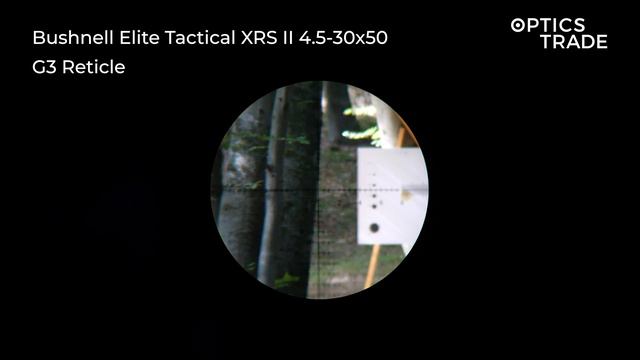 Bushnell Elite Tactical XRS II 4.5-30x50 Reticle G3 | Optics Trade Reticle Subtensions смотреть онлайн